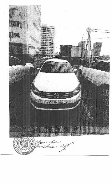 Транспортное средство, легковой седан  Фольксваген Поло,  2016 г.в, г/н У429СО72, vin XW8ZZZ61ZHG004726, г. Тюмень, 2-й км. Старотобольского тракта, д.8/2, стр.1/2,  рег.№ 72-012967